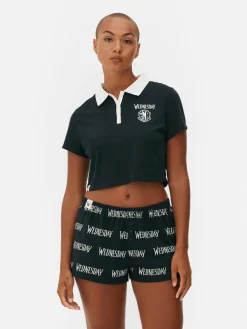 Wednesday Addams Shorts Pajama Set|Primark Discount