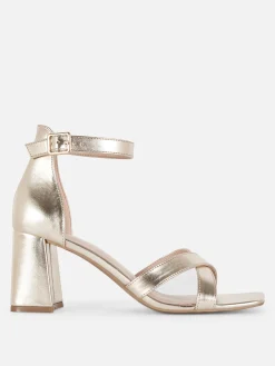 Wide Fit Cross Strap Heels|Primark Best