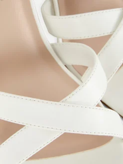 Wide Fit Cross Strap Heels|Primark Sale