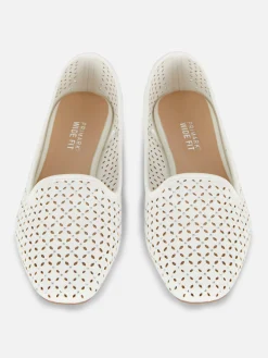 Wide Fit Laser Cut Flats|Primark Online