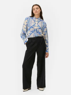 Wide Leg Chinos|Primark New