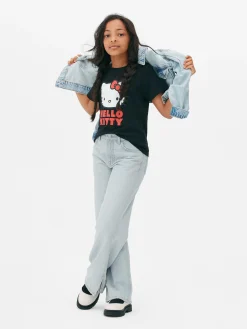 Wide Leg Slit Denim Jeans|Primark Best