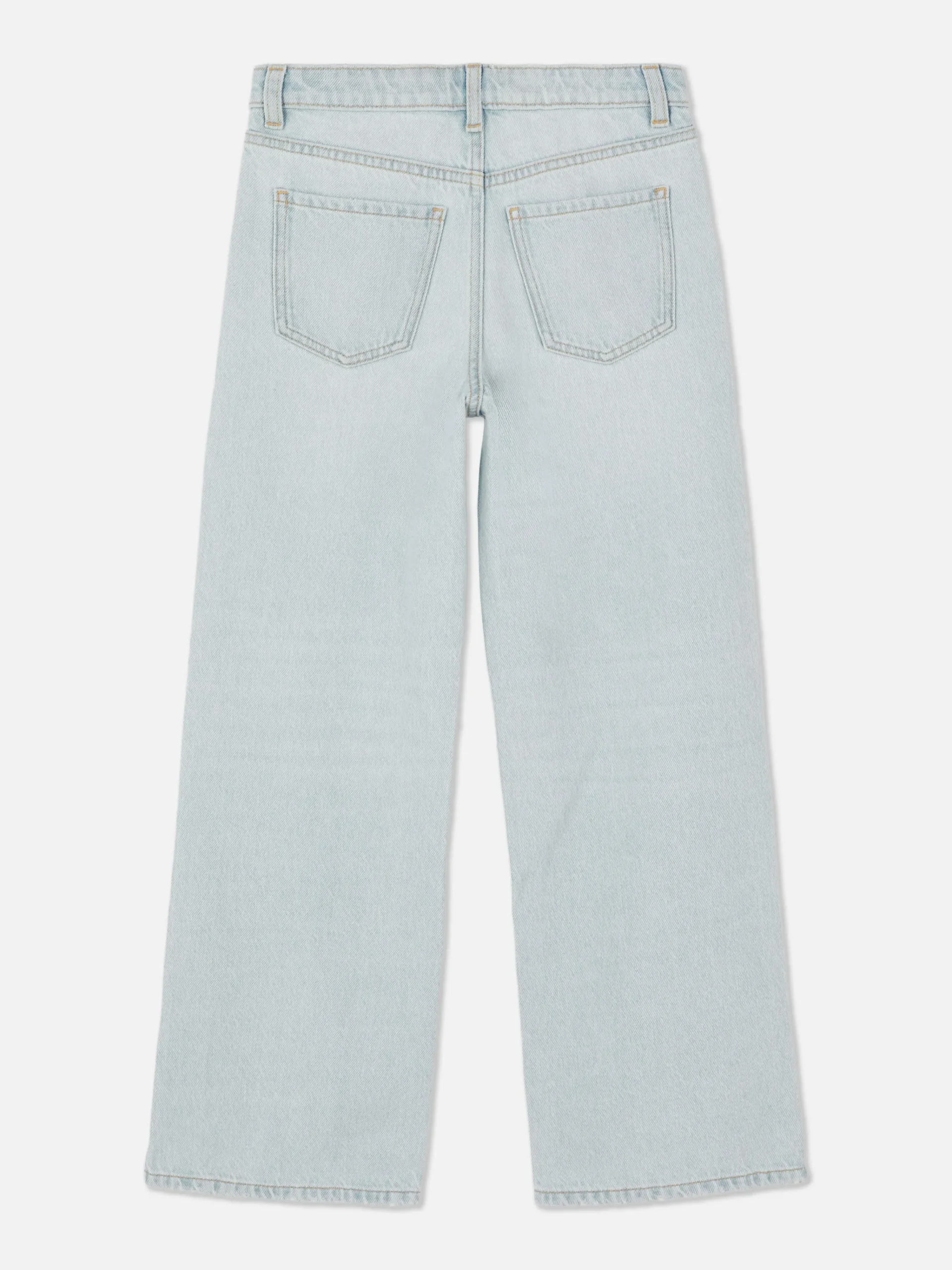 Wide Leg Slit Denim Jeans|Primark Best
