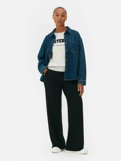 Wide-Leg Leggings|Primark Discount