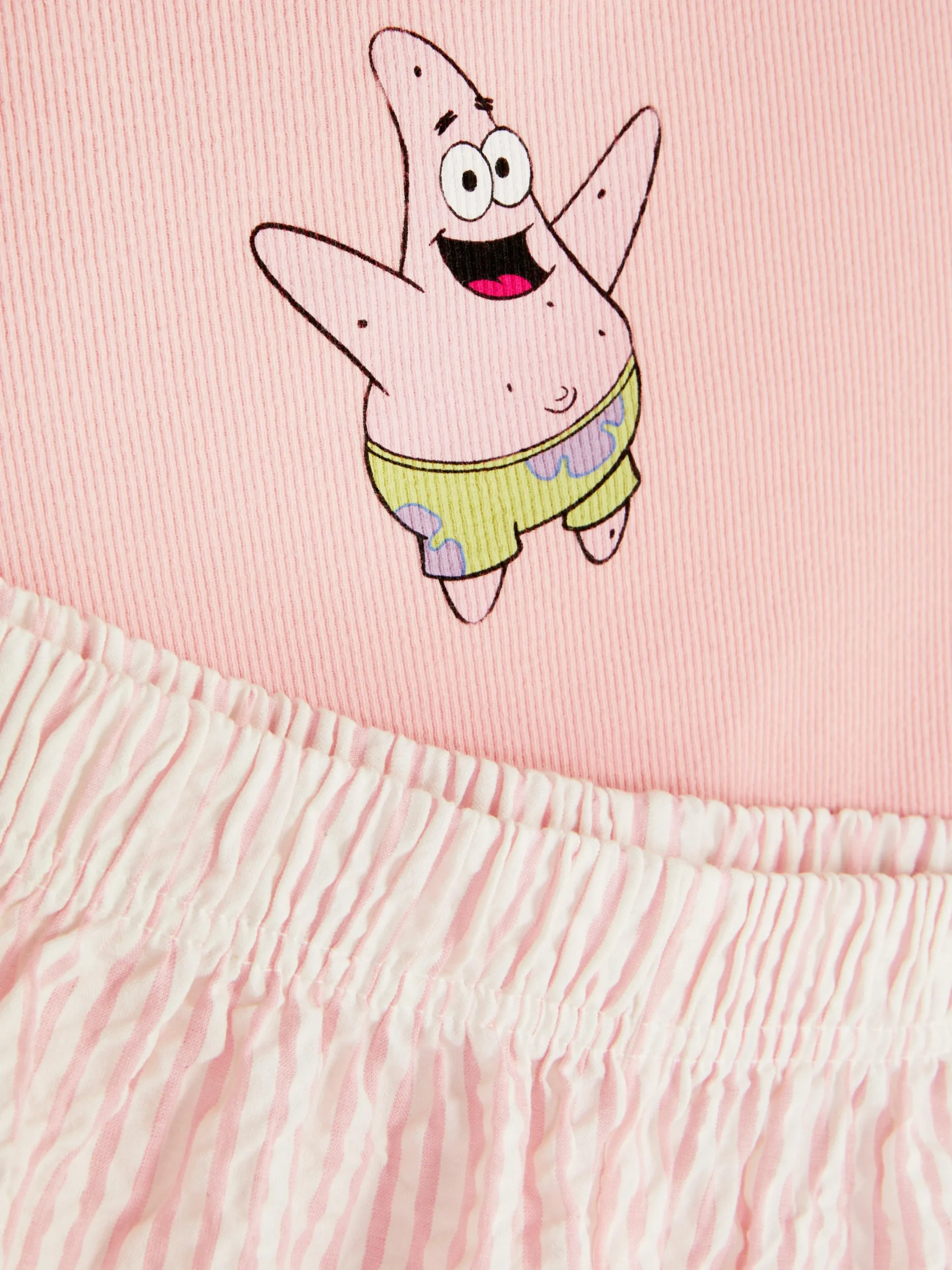 Women's SpongeBob SquarePants Tank And Shorts Pajama Set|Primark New