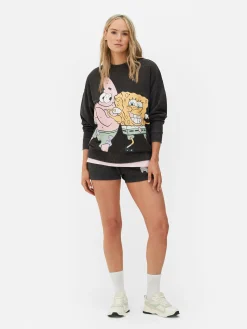 Women's SpongeBob SquarePants Family Pajamas Sweatshirt|Primark Discount