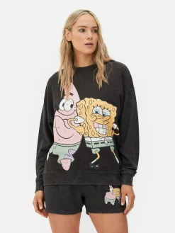 Women's SpongeBob SquarePants Family Pajamas Sweatshirt|Primark Discount