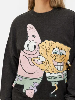 Women's SpongeBob SquarePants Family Pajamas Sweatshirt|Primark Discount