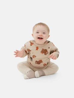 Woodland Animal Crew Sweatshirt|Primark Sale