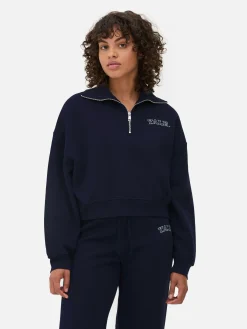 Yale Half-Zip Sweatshirt|Primark Best