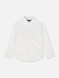 Younger Boy Long Sleeve Oxford Shirt|Primark Hot