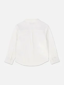 Younger Boy Long Sleeve Oxford Shirt|Primark Hot