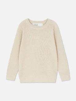 Younger Boy Waffle Knit Sweater|Primark Outlet