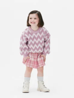 Zig-Zag Pattern Fluffy Knit Sweater|Primark Best