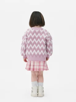 Zig-Zag Pattern Fluffy Knit Sweater|Primark Best