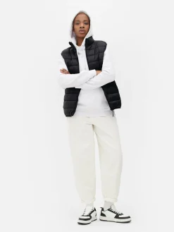 Zip Puffer Vest|Primark Online