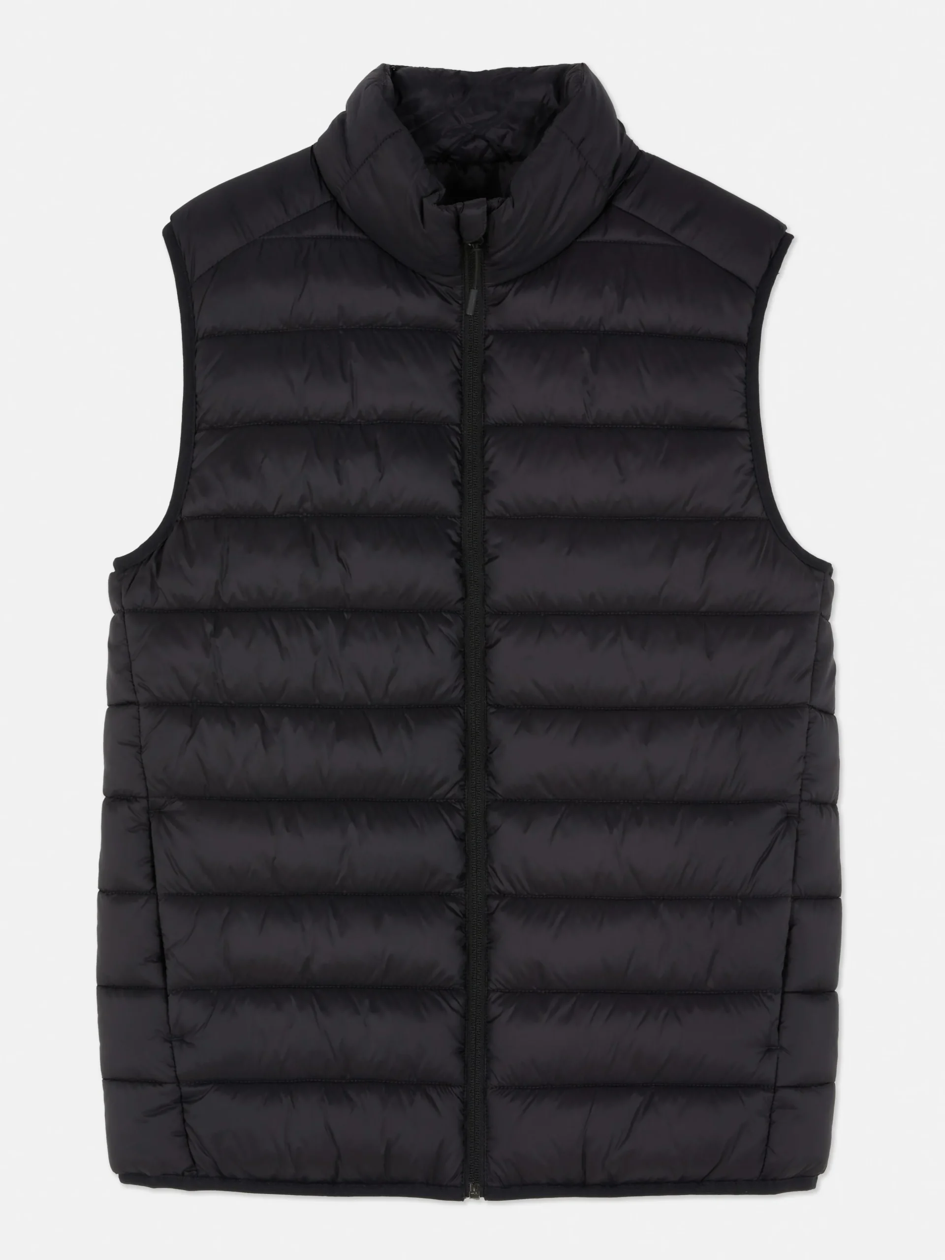 Zip Puffer Vest|Primark Online