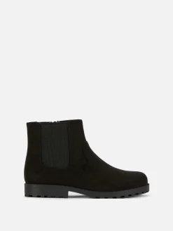 Zip-Up Chelsea Ankle Boots|Primark New