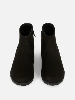 Zip-Up Chelsea Ankle Boots|Primark New