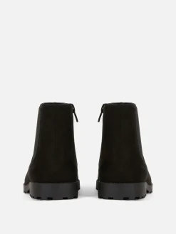 Zip-Up Chelsea Ankle Boots|Primark New