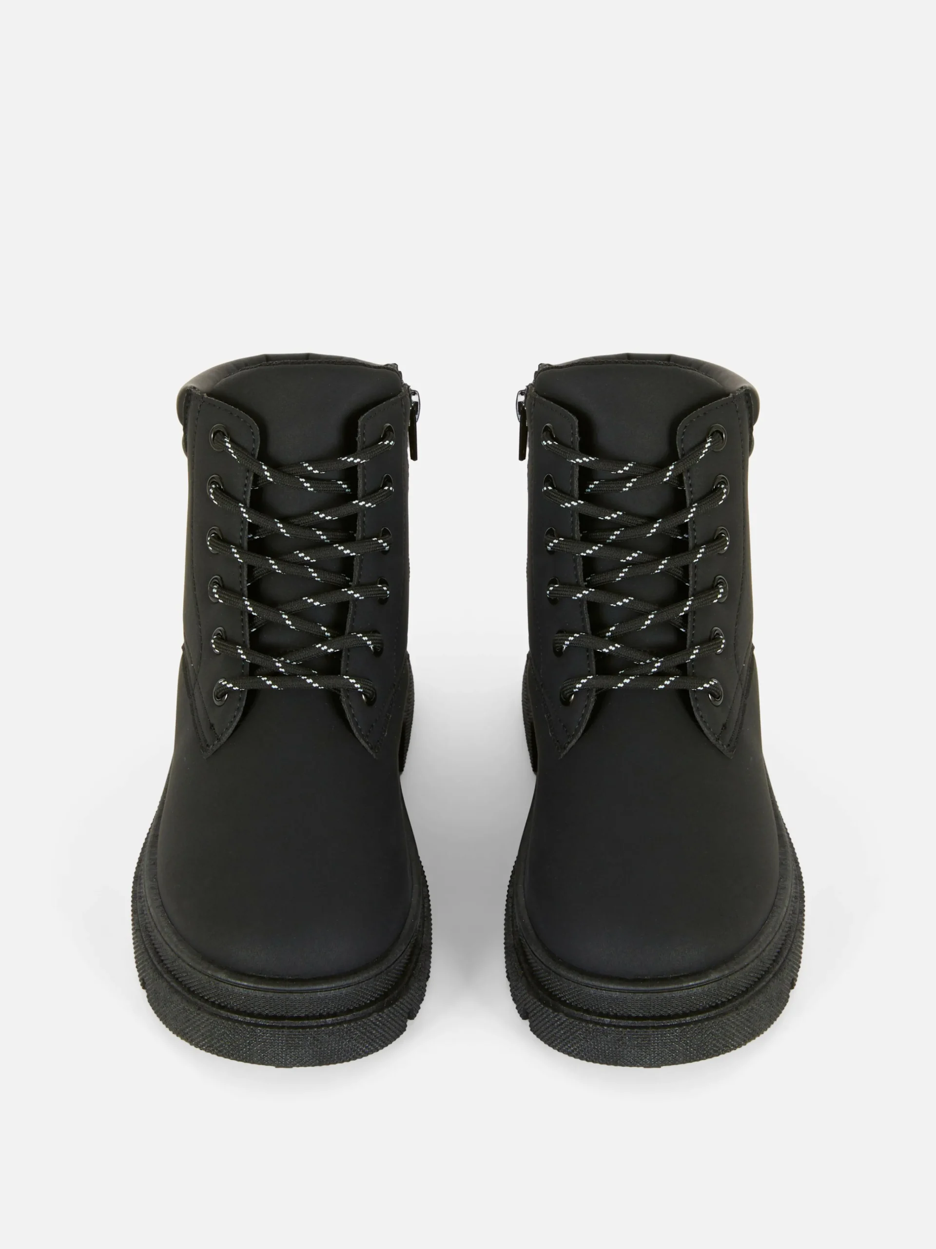 Zip-Up Hiker Boots|Primark Online