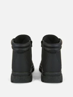 Zip-Up Hiker Boots|Primark Online