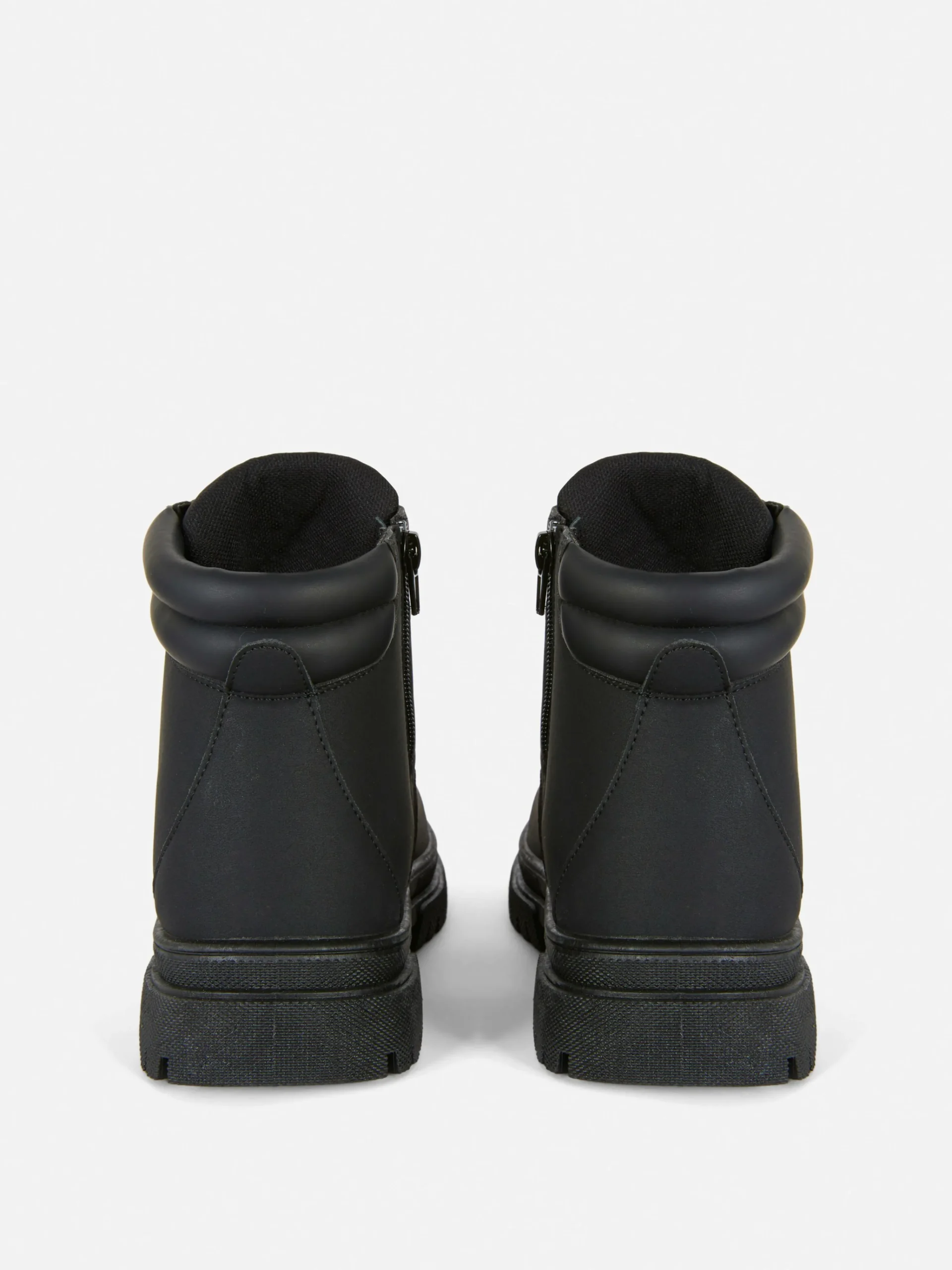 Zip-Up Hiker Boots|Primark Online