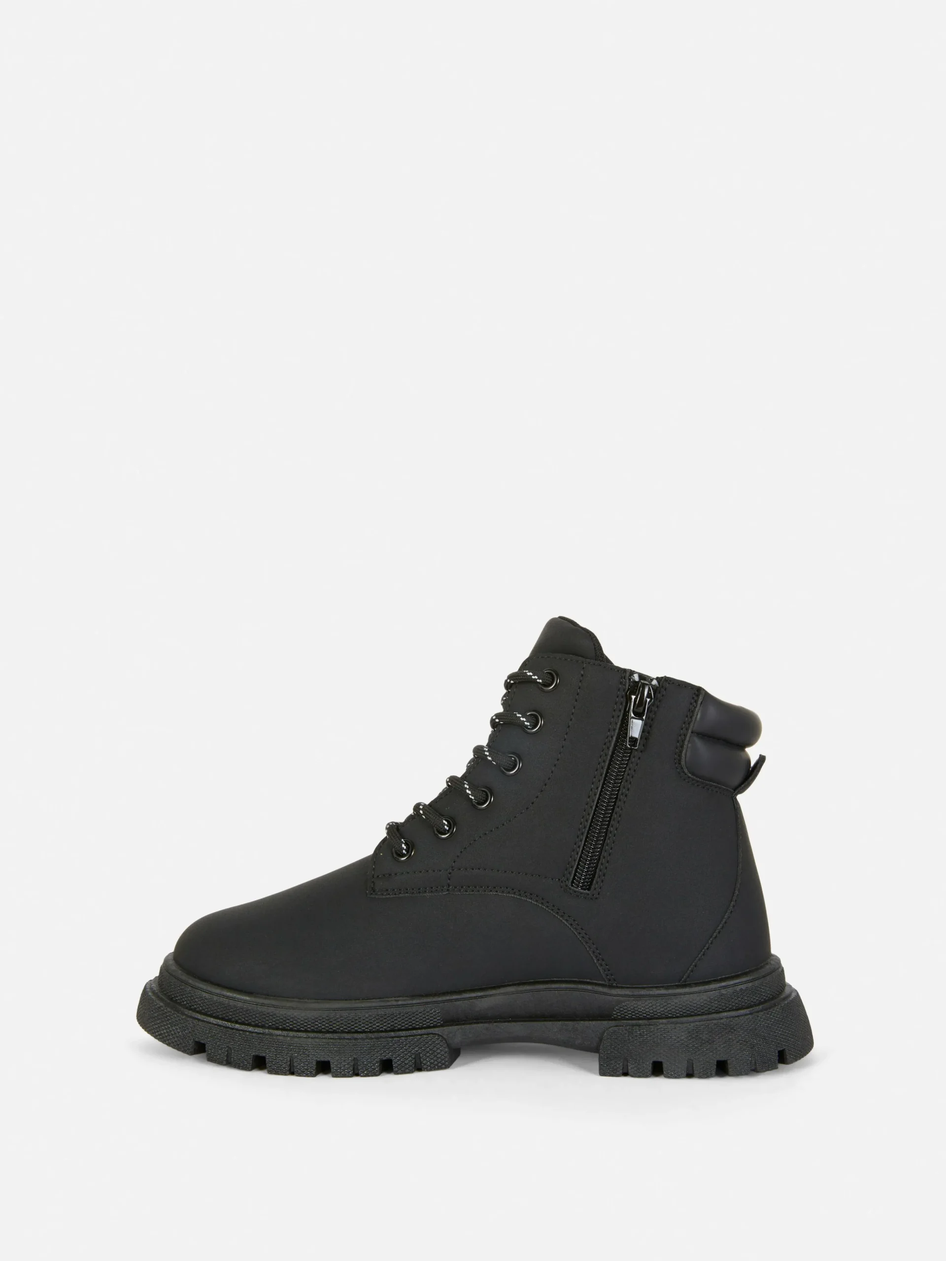 Zip-Up Hiker Boots|Primark Online