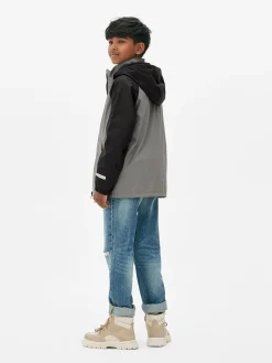 Zip-Up Rain Jacket|Primark