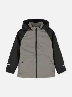 Zip-Up Rain Jacket|Primark