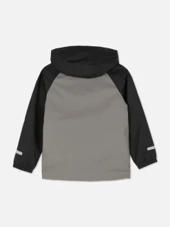 Zip-Up Rain Jacket|Primark