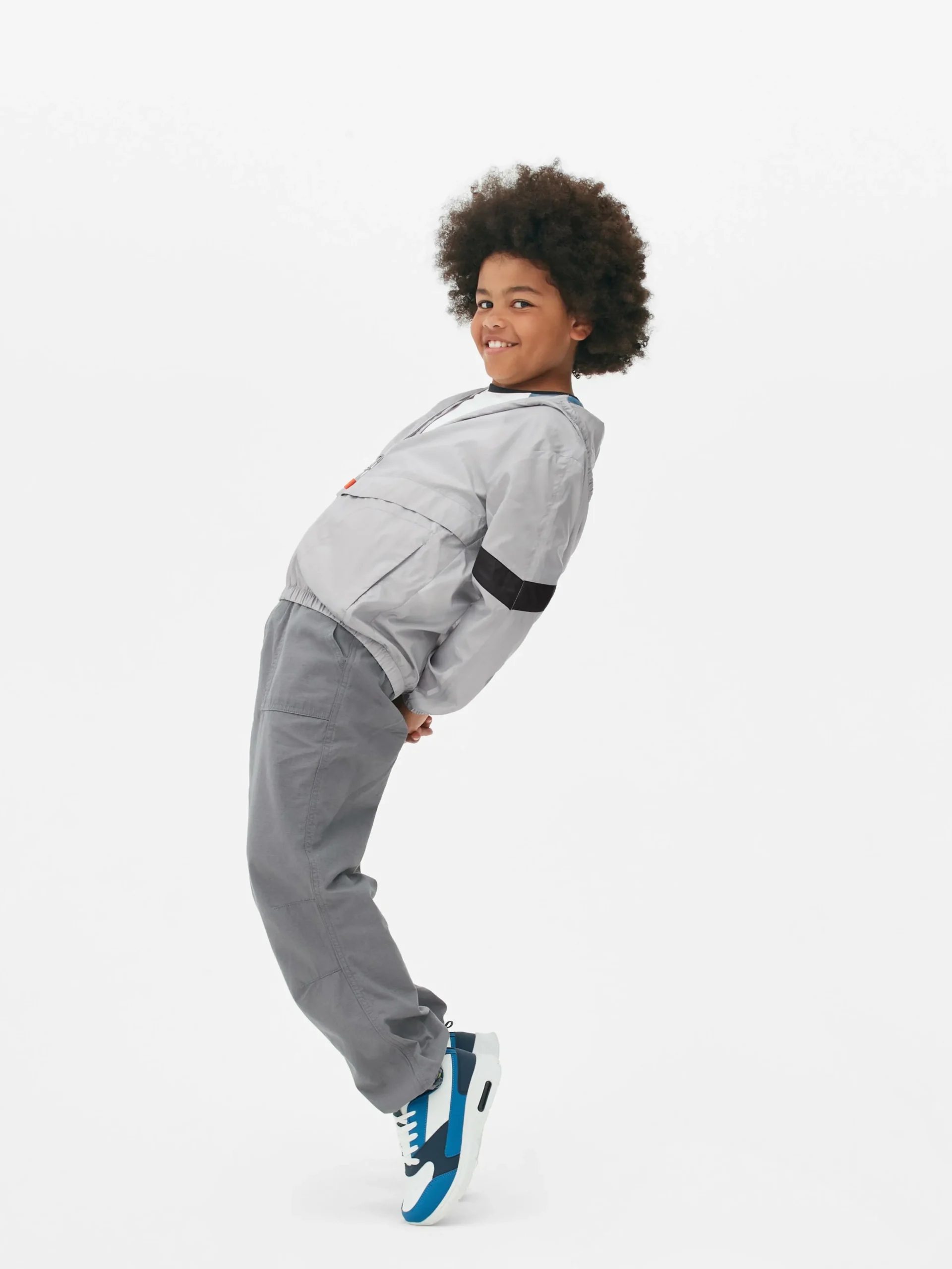 Zip-Up Windbreaker Jacket|Primark