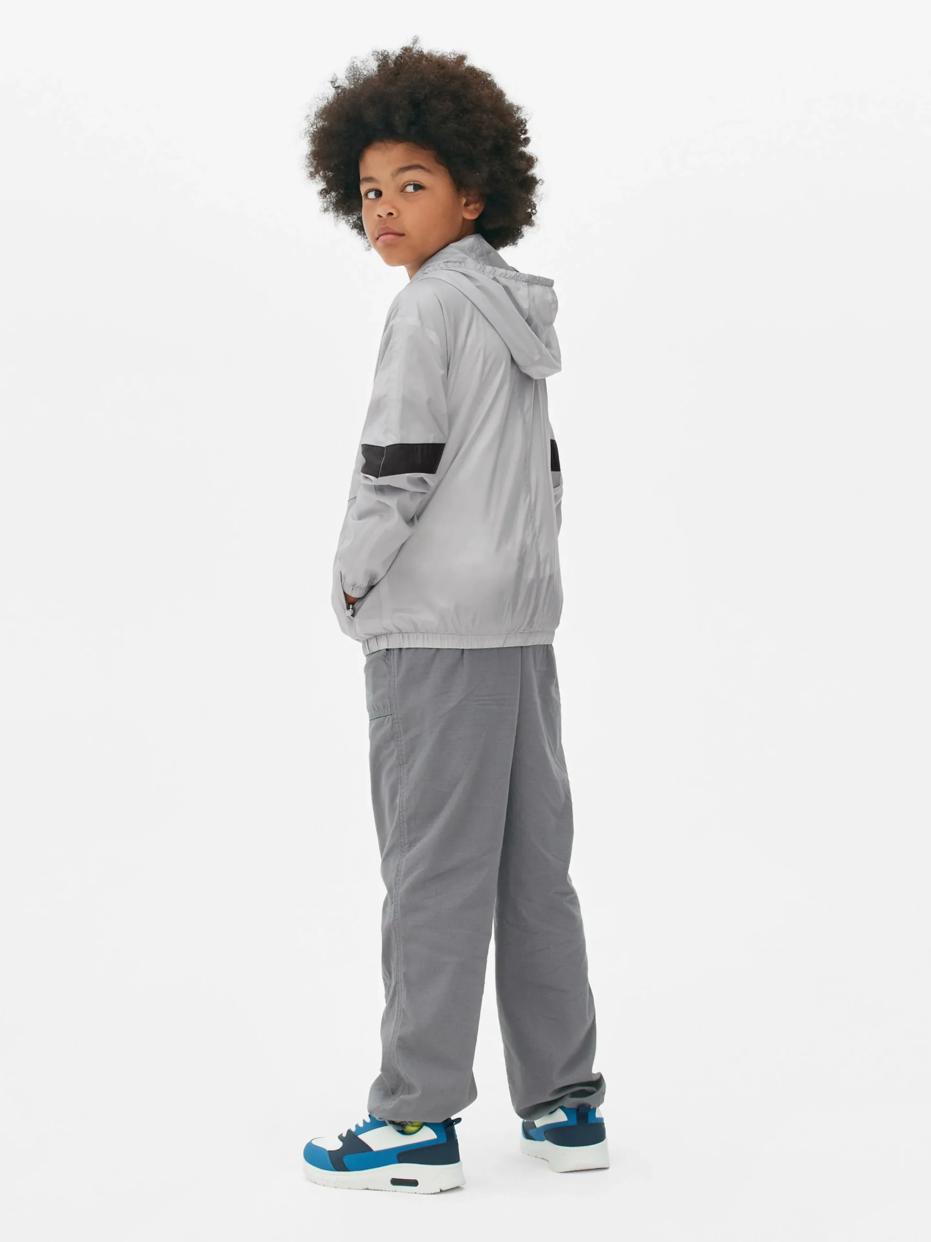 Zip-Up Windbreaker Jacket|Primark